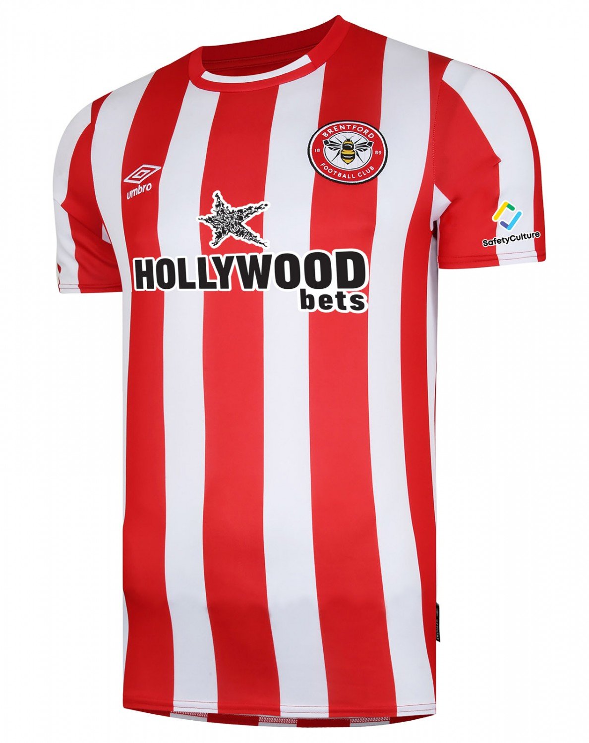 Camisa I Brentford 2021 2022 Umbro oficial
